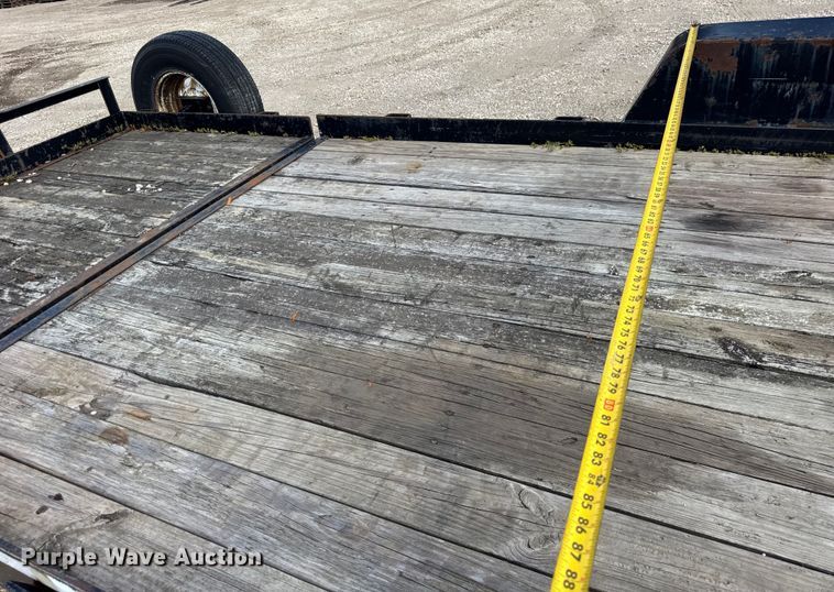 image for item EF2151 2002 B-B  tilt deck equipment trailer