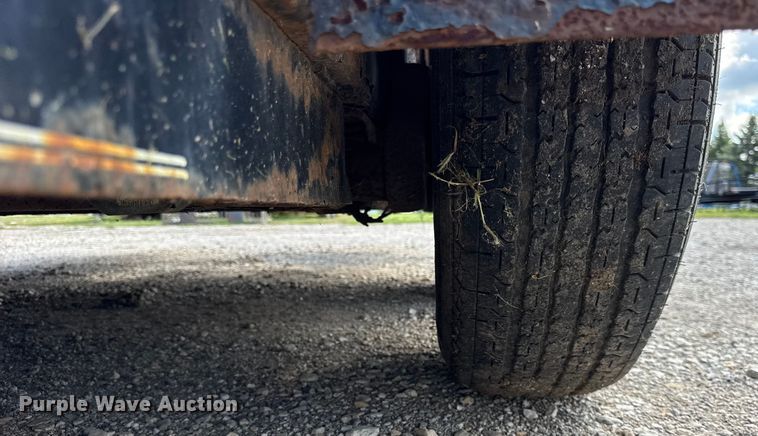 image for item EF2151 2002 B-B  tilt deck equipment trailer