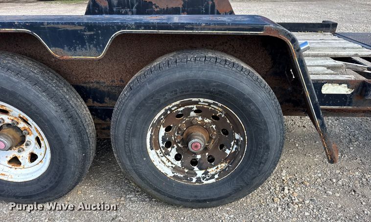 image for item EF2151 2002 B-B  tilt deck equipment trailer