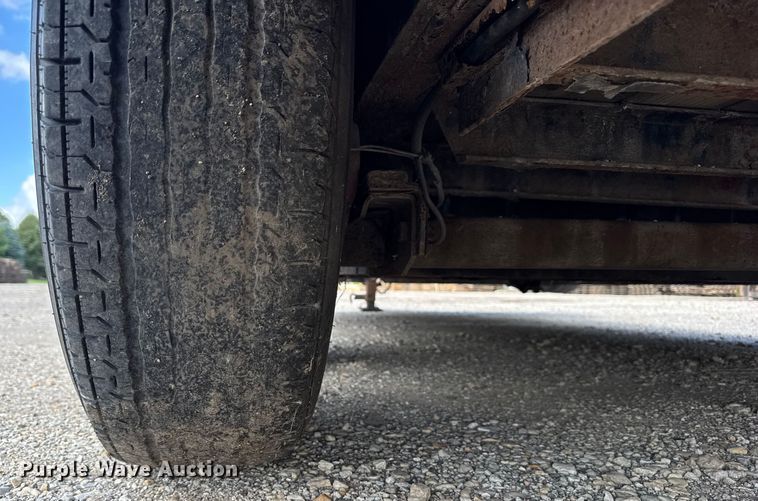 image for item EF2151 2002 B-B  tilt deck equipment trailer