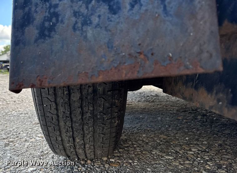 image for item EF2151 2002 B-B  tilt deck equipment trailer