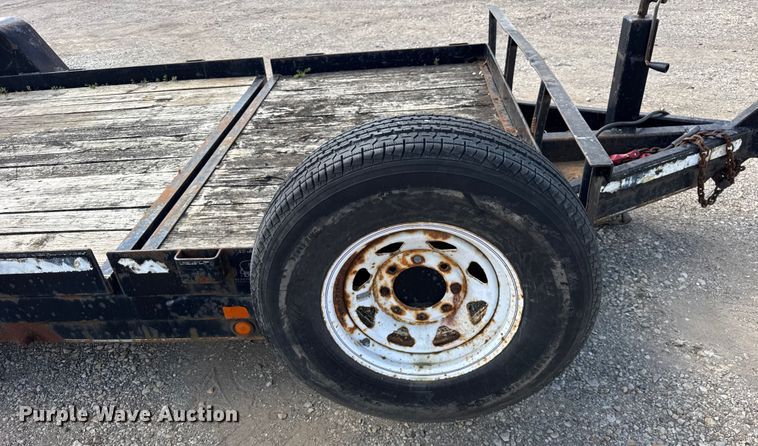 image for item EF2151 2002 B-B  tilt deck equipment trailer