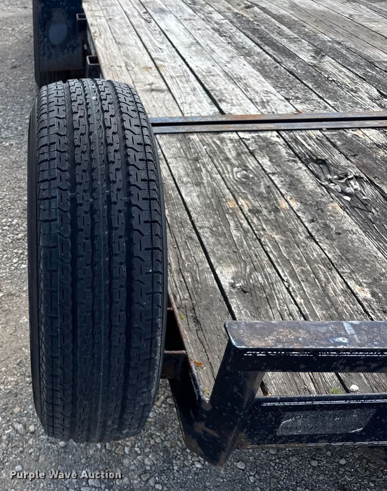 image for item EF2151 2002 B-B  tilt deck equipment trailer