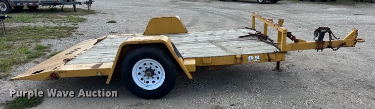 image for item EF2152 2007 B-B Trailers tilt deck equipment trailer