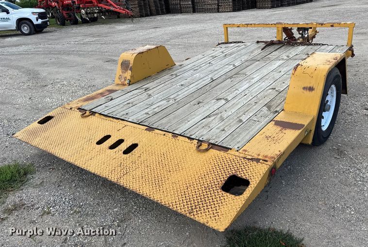 image for item EF2152 2007 B-B Trailers tilt deck equipment trailer