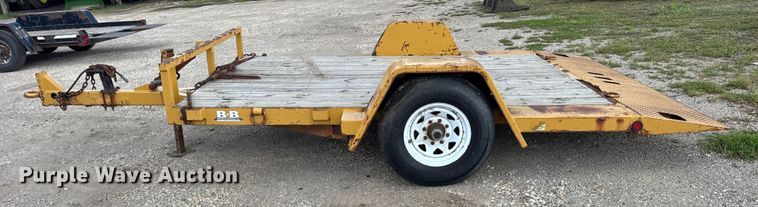image for item EF2152 2007 B-B Trailers tilt deck equipment trailer