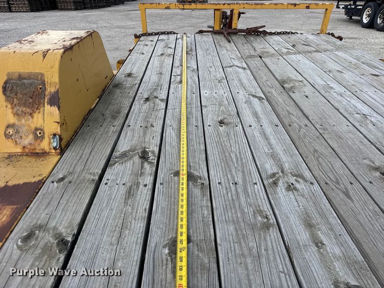 image for item EF2152 2007 B-B Trailers tilt deck equipment trailer