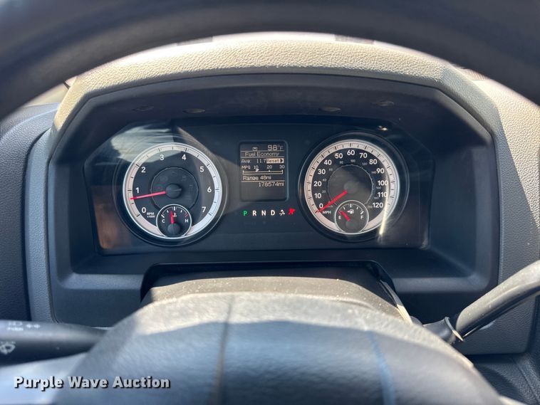 image for item EF2162 2013 Dodge Ram 3500 Crew Cab utility bed pickup truck