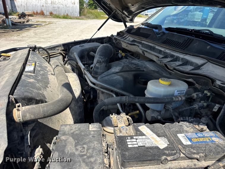 image for item EF2162 2013 Dodge Ram 3500 Crew Cab utility bed pickup truck