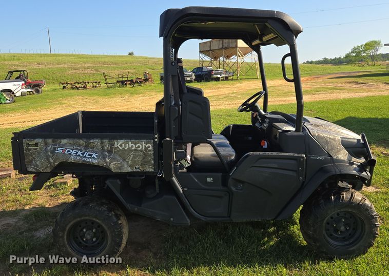 image for item EF2985 2022 Kubota Sidekick RTV-XG850 utility vehicle