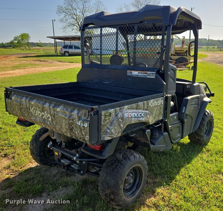 image for item EF2985 2022 Kubota Sidekick RTV-XG850 utility vehicle