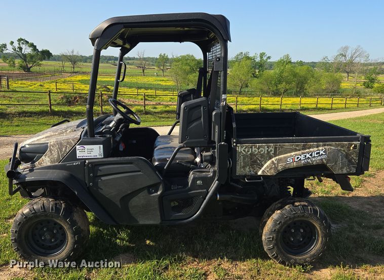 image for item EF2985 2022 Kubota Sidekick RTV-XG850 utility vehicle