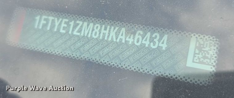 image for item EF3600 2017 Ford Transit 150 van