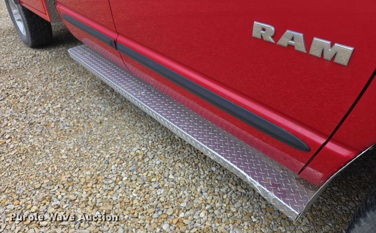image for item EF3601 2008 Dodge Ram 1500 Quad Cab utility bed pickup truck