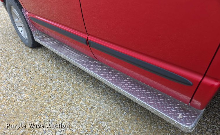 image for item EF3601 2008 Dodge Ram 1500 Quad Cab utility bed pickup truck