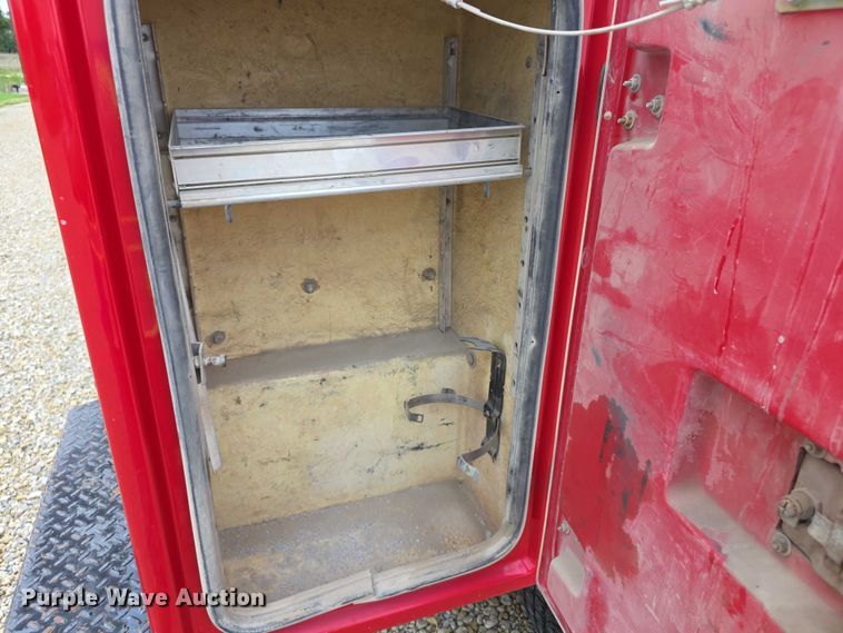 image for item EF3601 2008 Dodge Ram 1500 Quad Cab utility bed pickup truck