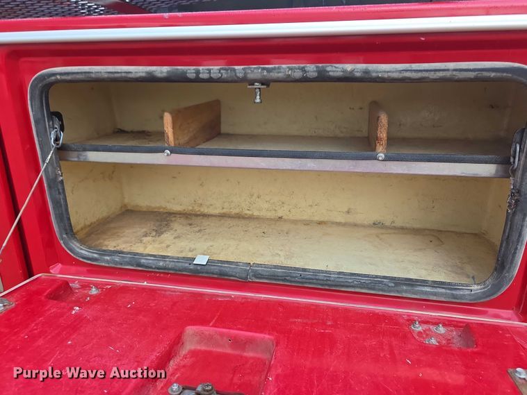 image for item EF3601 2008 Dodge Ram 1500 Quad Cab utility bed pickup truck