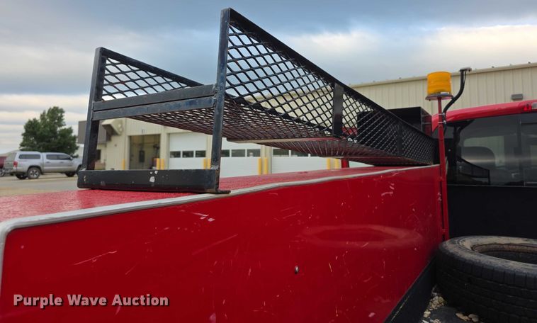 image for item EF3601 2008 Dodge Ram 1500 Quad Cab utility bed pickup truck