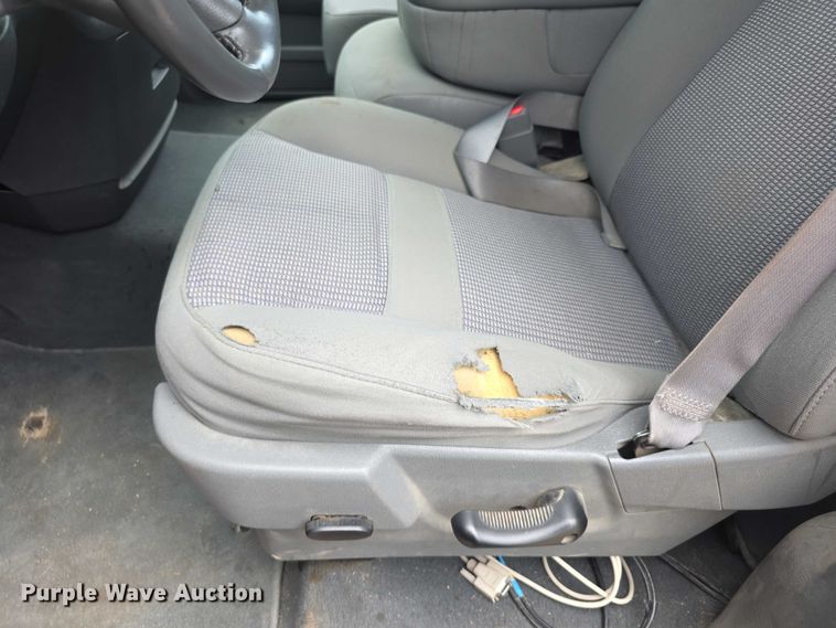 image for item EF3601 2008 Dodge Ram 1500 Quad Cab utility bed pickup truck