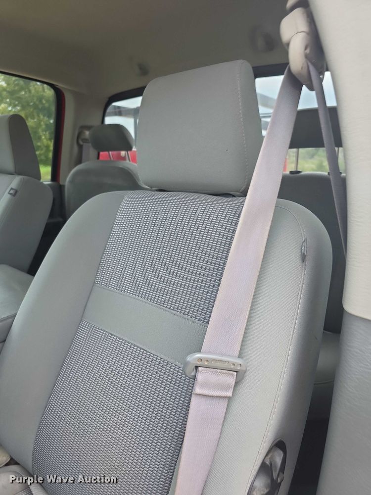 image for item EF3601 2008 Dodge Ram 1500 Quad Cab utility bed pickup truck