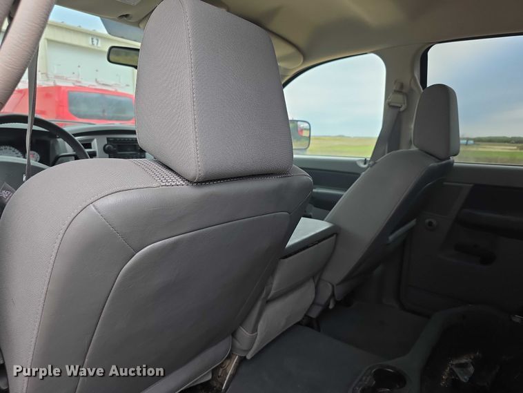 image for item EF3601 2008 Dodge Ram 1500 Quad Cab utility bed pickup truck