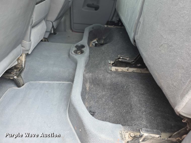 image for item EF3601 2008 Dodge Ram 1500 Quad Cab utility bed pickup truck