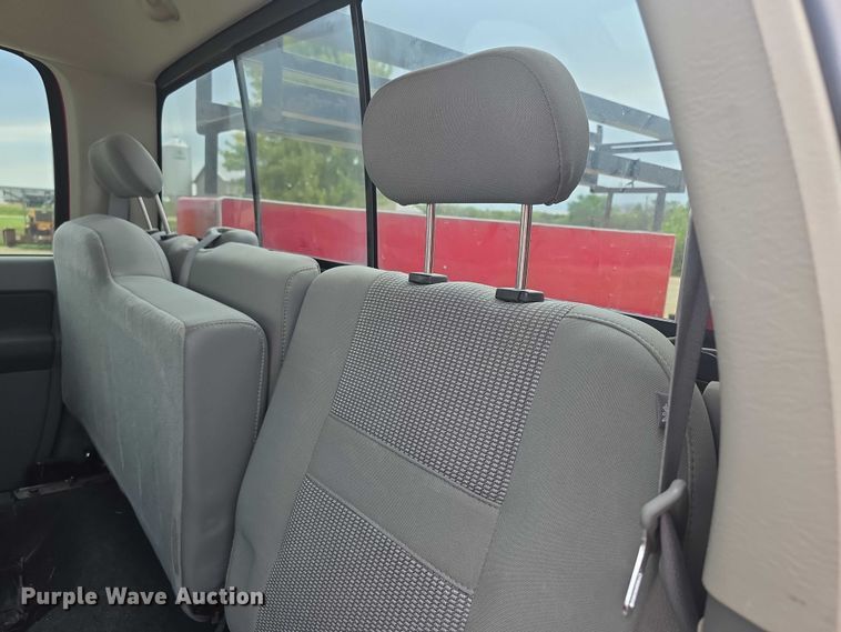 image for item EF3601 2008 Dodge Ram 1500 Quad Cab utility bed pickup truck