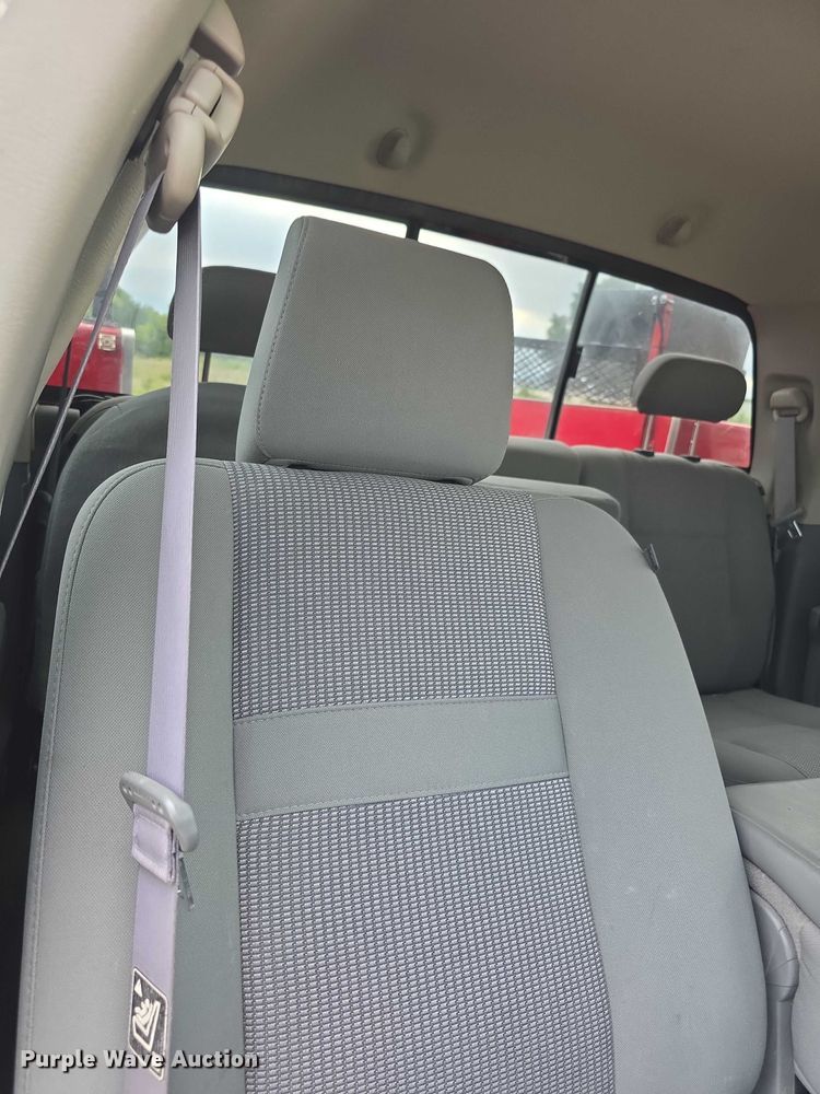 image for item EF3601 2008 Dodge Ram 1500 Quad Cab utility bed pickup truck