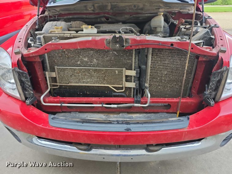 image for item EF3601 2008 Dodge Ram 1500 Quad Cab utility bed pickup truck