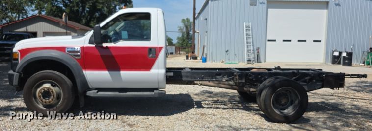 image for item EF3745 2008 Ford F550 XL Super Duty truck cab and chassis