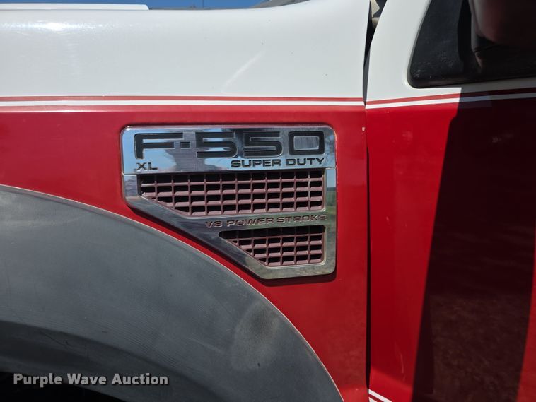 image for item EF3745 2008 Ford F550 XL Super Duty truck cab and chassis