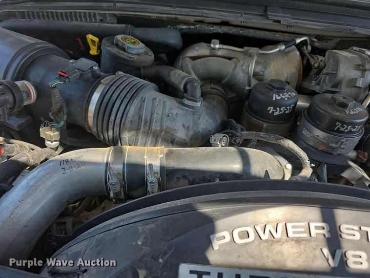 image for item EF3745 2008 Ford F550 XL Super Duty truck cab and chassis