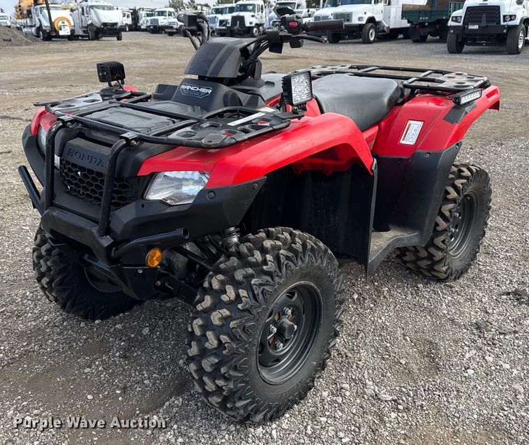 image for item EG2455 2022 Honda Rancher TRX420FA  ATV
