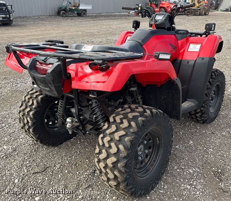 image for item EG2455 2022 Honda Rancher TRX420FA  ATV