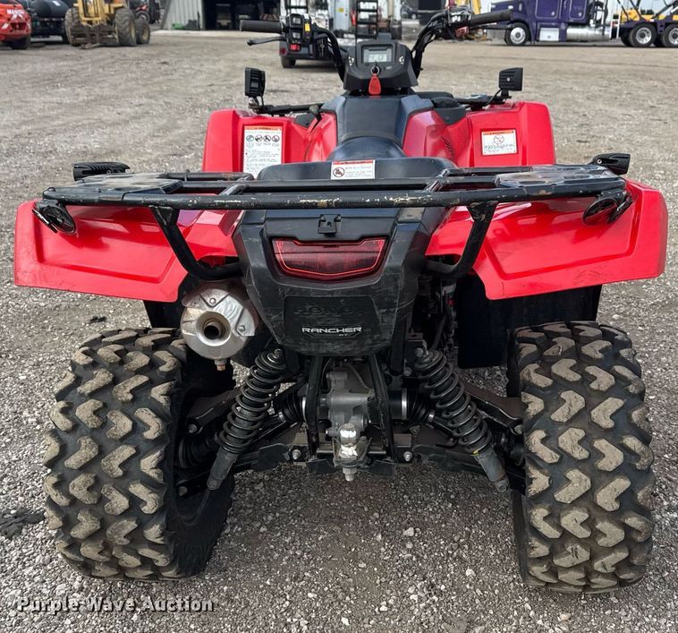image for item EG2455 2022 Honda Rancher TRX420FA  ATV