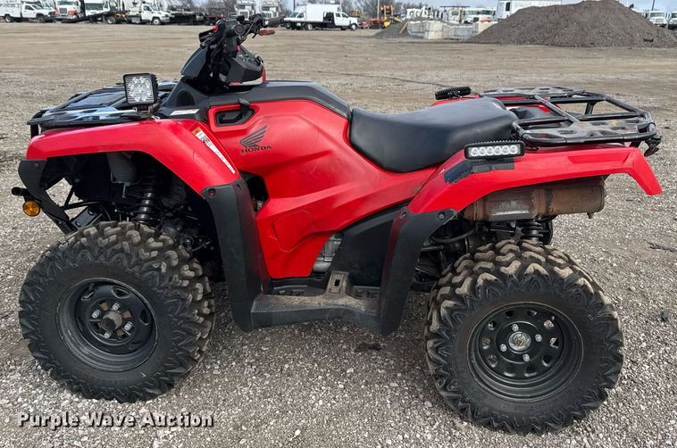 image for item EG2455 2022 Honda Rancher TRX420FA  ATV