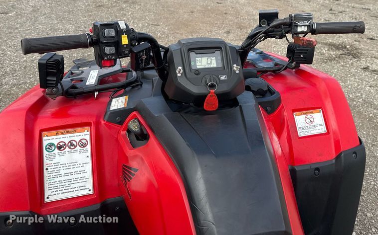 image for item EG2455 2022 Honda Rancher TRX420FA  ATV