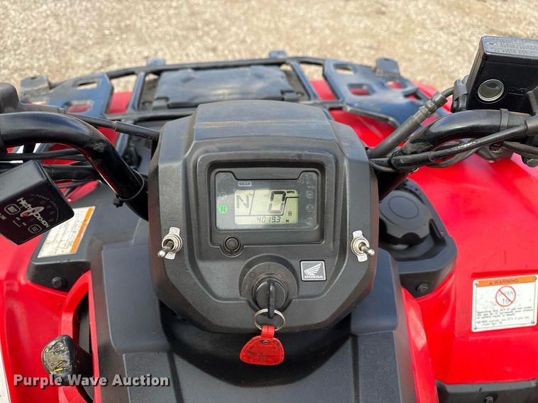 image for item EG2455 2022 Honda Rancher TRX420FA  ATV