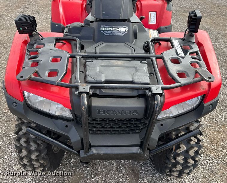 image for item EG2455 2022 Honda Rancher TRX420FA  ATV