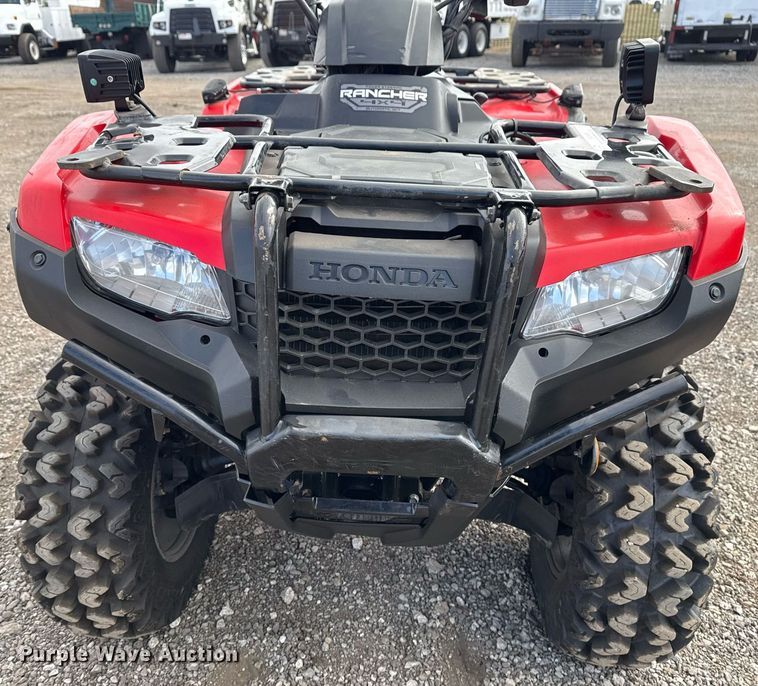 image for item EG2455 2022 Honda Rancher TRX420FA  ATV