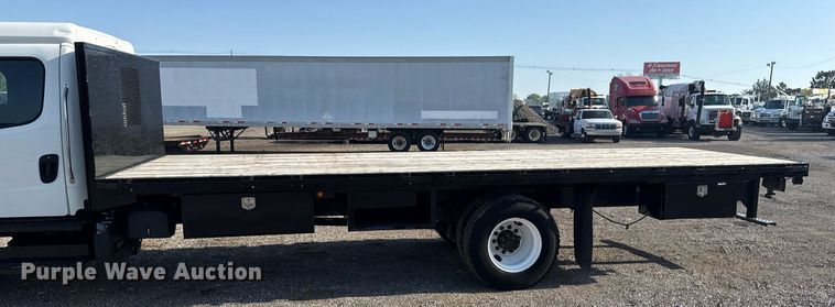 image for item EG5731 2013 Freightliner Business Class M2 Crew Cab flatbed truck