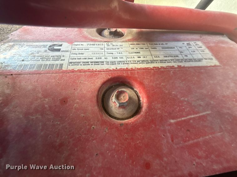 image for item EG5731 2013 Freightliner Business Class M2 Crew Cab flatbed truck