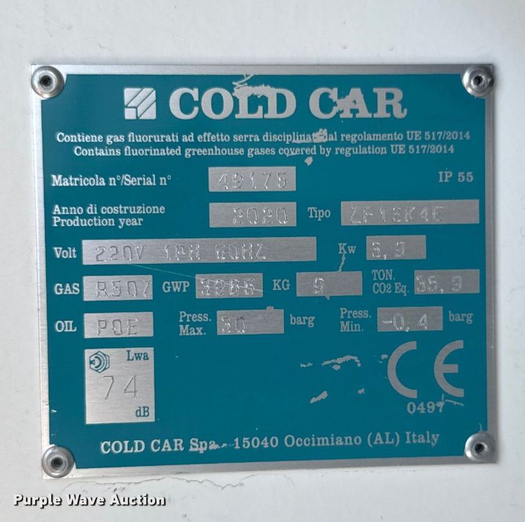 image for item EG6152 2021 Ford E450 Super Duty delivery truck