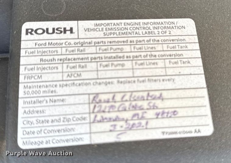 image for item EG6152 2021 Ford E450 Super Duty delivery truck