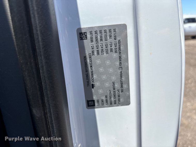 image for item EL6096 2019 Chevrolet Silverado 1500 pickup truck