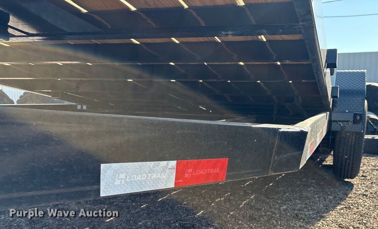 image for item EM0585 2025 Load Trail tilt deck utility trailer