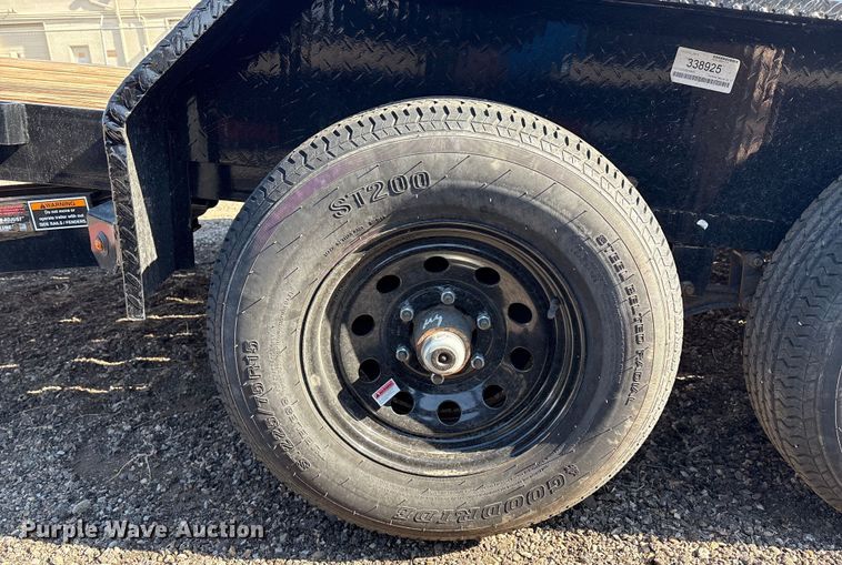 image for item EM0585 2025 Load Trail tilt deck utility trailer