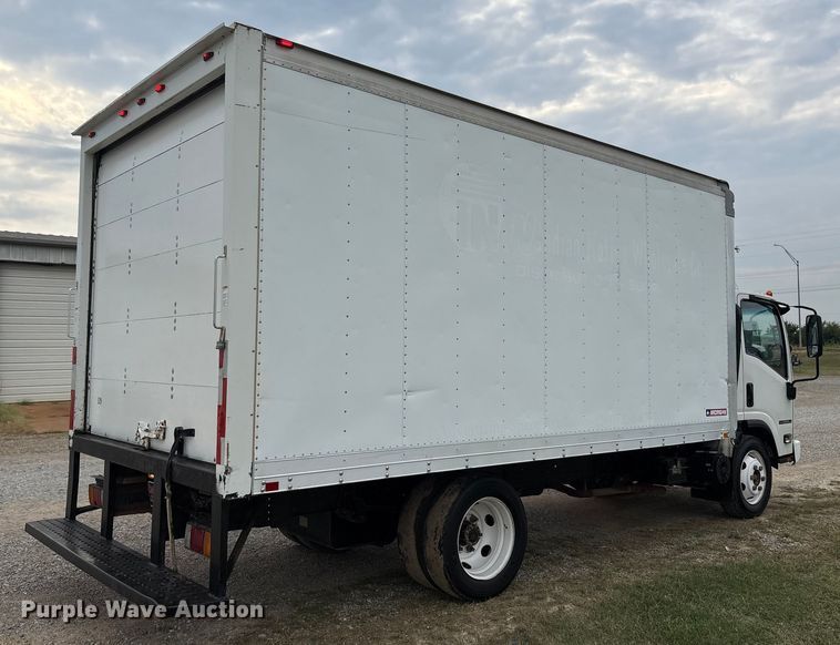 image for item EM0589 2015 Isuzu NPRHD box truck