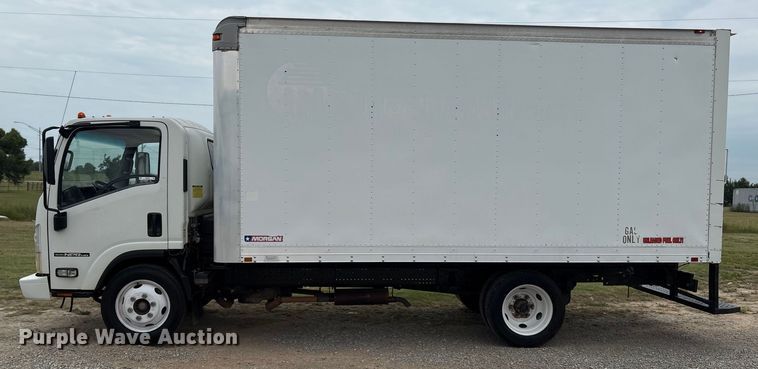 image for item EM0589 2015 Isuzu NPRHD box truck
