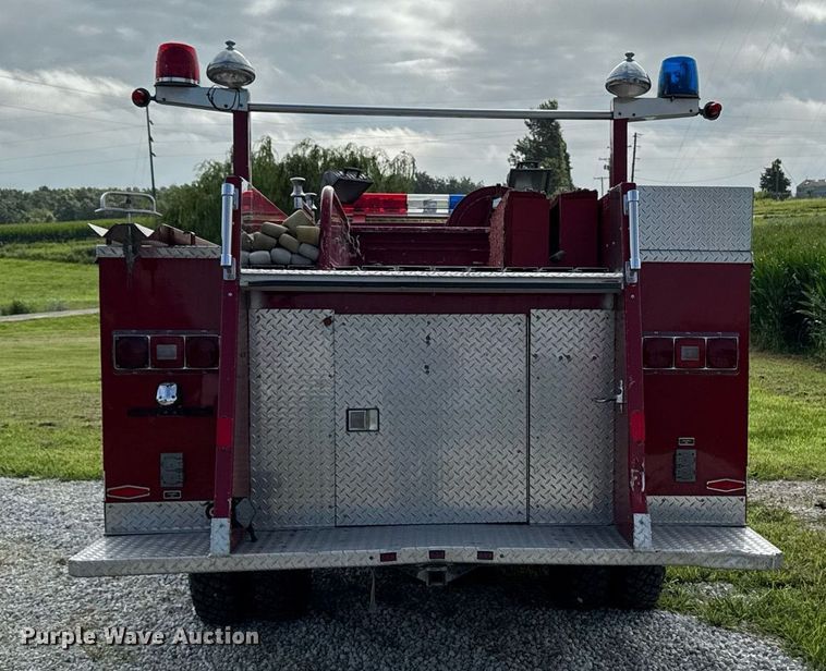 image for item EM2158 1982 Chevrolet K30 Custom Deluxe brush fire truck